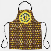 Geboren in Drink die gedwongen wordt te werken Schort (Voorkant)