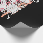 Geboren in Drums Drumming Rock Music Band Drumme Cadeaupapier (Hoek)