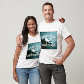 Geboren in duik t-shirt (Unisex)