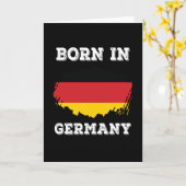 Geboren in Duitsland Kaart (Gele Bloem)