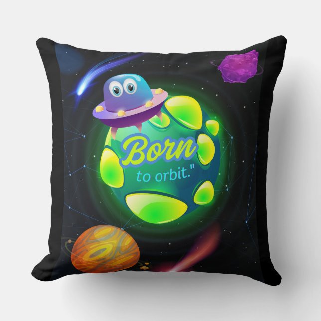 Geboren in een baan kussen (Voorkant)