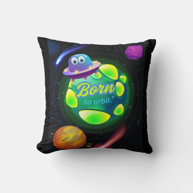 Geboren in een baan kussen (Voorkant)