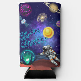 GEBOREN IN EEN BAAN OM DE AARDE SELTZER BLIKJESKOELER