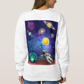 GEBOREN IN EEN BAAN OM DE AARDE TRUI (Achterkant)