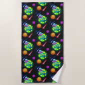 Geboren in een baan strandlaken (Voorkant)