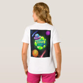 Geboren in een baan t-shirt (Achterkant volledig)