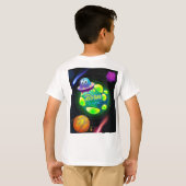 Geboren in een baan t-shirt (Achterkant volledig)