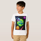 Geboren in een baan t-shirt (Voorkant volledig)