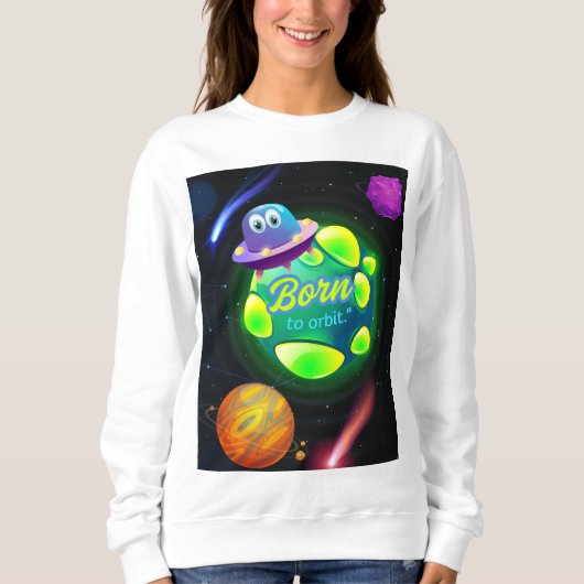 Geboren in een baan trui (Voorkant)