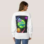 Geboren in een baan trui (Achterkant volledig)