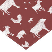 Geboren in een Barn Table Runner voor donker Medium Tafelloper (Hoek)