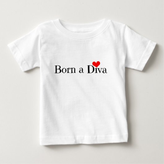 Geboren in een Diva Bodysuit (Voorkant)