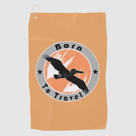 Geboren in een golfhanddoek (Voorkant)