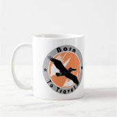 Geboren in een koffiebok koffiemok (Links)