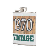 Geboren in een kolf van 1970 heupfles (Links)