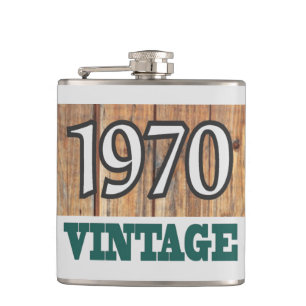 Geboren in een kolf van 1970 heupfles