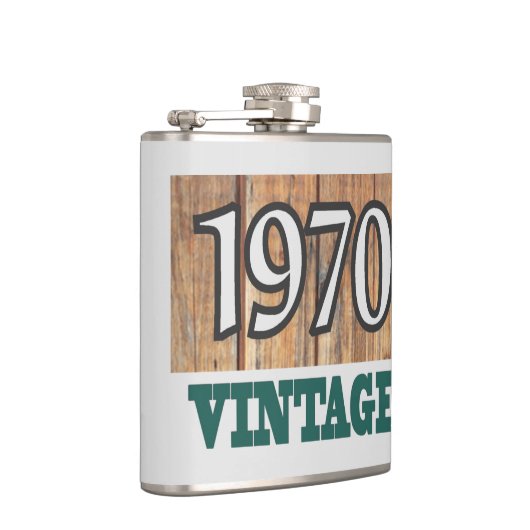 Geboren in een kolf van 1970 heupfles (Rechts)