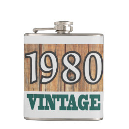 Geboren in een kolf van 1980 heupfles