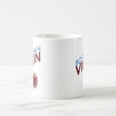 Geboren in een nieuwe maagd koffiemok (Center)