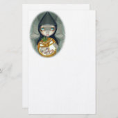 "Geboren in een pompoen" Briefpapier (Voorkant / Achterkant)