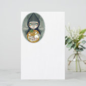 "Geboren in een pompoen" Briefpapier (Staand voorkant)