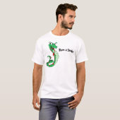 Geboren in een slang T-Shirt (Voorkant volledig)