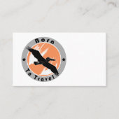 Geboren in een visitekaartje (Voorkant)