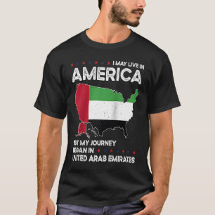 Geboren in Emirati United Arab Emirates American U T-shirt