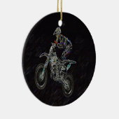 Geboren in Fly Keramisch Ornament (Rechts)