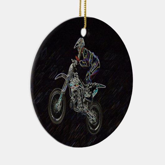 Geboren in Fly Keramisch Ornament (Rechts)