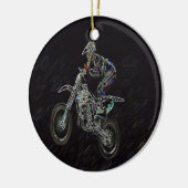 Geboren in Fly Keramisch Ornament (Links)