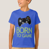 Geboren in Game T-shirt (Voorkant)