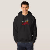 Geboren in Grill Hoodie (Voorkant volledig)
