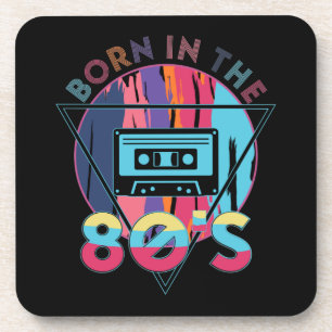 Geboren in het Cassettebandje van de 80 Bier Onderzetter