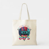 Geboren in het Cassettebandje van de 80 Tote Bag (Achterkant)