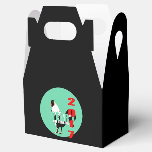 Geboren in het Chinese roosterjaar 2017, Birthday Bedankdoosjes (Geopend)