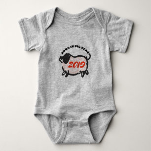 Geboren in het Chinese Varkenspad 2019, Baby Bodys Romper
