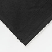 Geboren in het Cyber Licht Fleece Deken (Hoek)