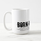 Geboren in het Jaar van de aap Koffiemok (Links)