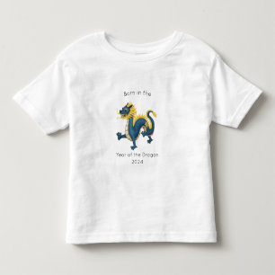 Geboren in het jaar van de Draak Chinese dierenrie Kinder Shirts