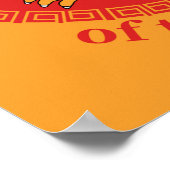 Geboren in het jaar van de draak - Chinese Zodiac Poster (Hoek)