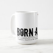 Geboren in het jaar van de hond koffiemok (Voorkant links)