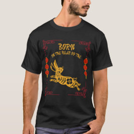 Geboren in het jaar van de konijn t-shirt