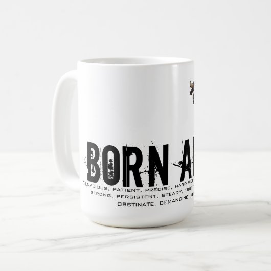 Geboren in het Jaar van de Ox Koffiemok (Voorkant links)