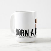 Geboren in het jaar van de paarden koffiemok (Voorkant links)