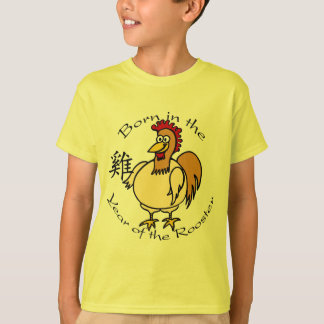 Geboren in het Jaar van de Rooster (Chinees) T-shirt