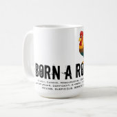 Geboren in het Jaar van de Rooster Koffiemok (Voorkant links)