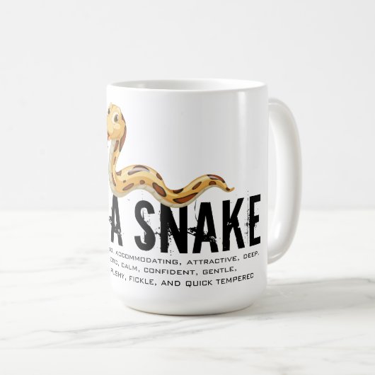 Geboren in het Jaar van de Slang Koffiemok (Voorkant rechts)