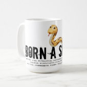 Geboren in het Jaar van de Slang Koffiemok (Voorkant links)