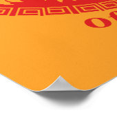 Geboren in het jaar van de tijger - Chinese dieren Poster (Hoek)